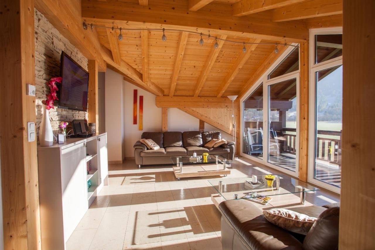 Appartement Rundblick à Farchant Extérieur photo