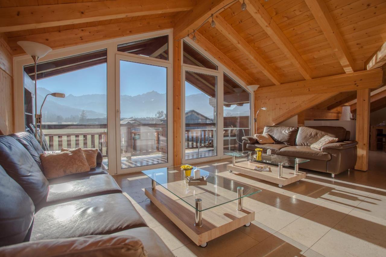 Appartement Rundblick à Farchant Extérieur photo